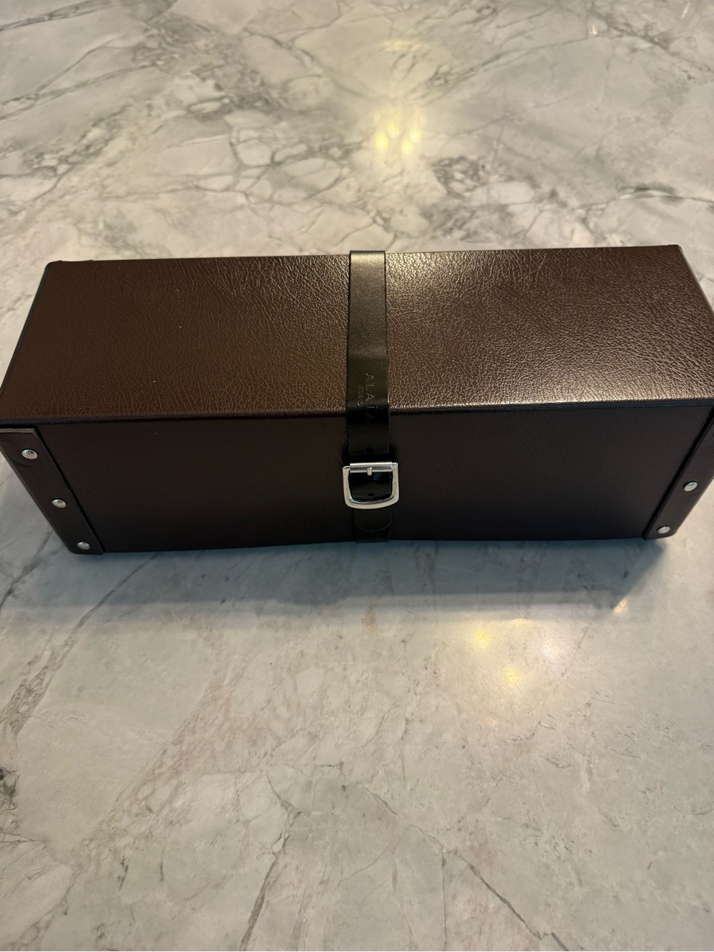 Alaia Paris Luxury Box with buckle close Gift/Storage/Display NEW Boutique Fresh